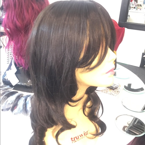 Black wig curls chicago la Vegas 2019 new style